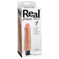 Real Feel Lifelike Toyz No. 1 Realistic 7.25 in. Vibrating Dildo Beige