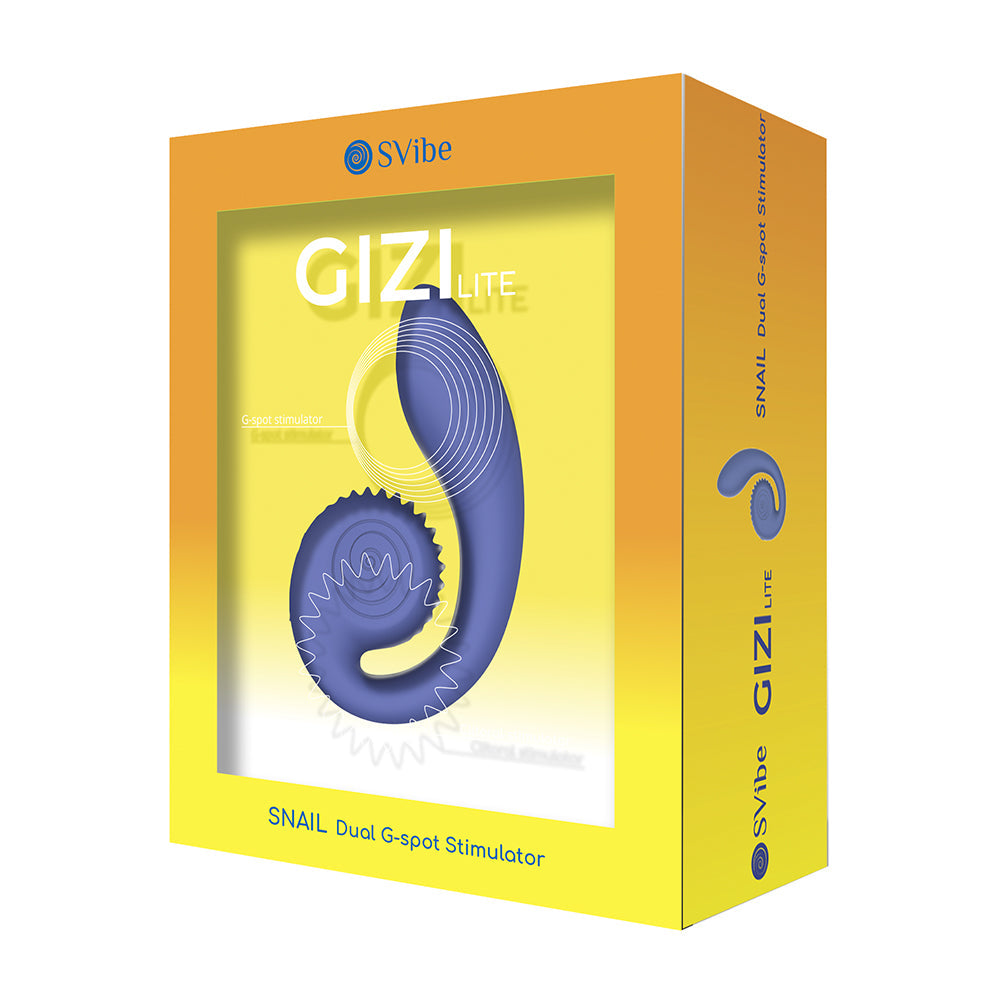 SVibe Snail Gizi Lite Vibrator Juicy Blueberry