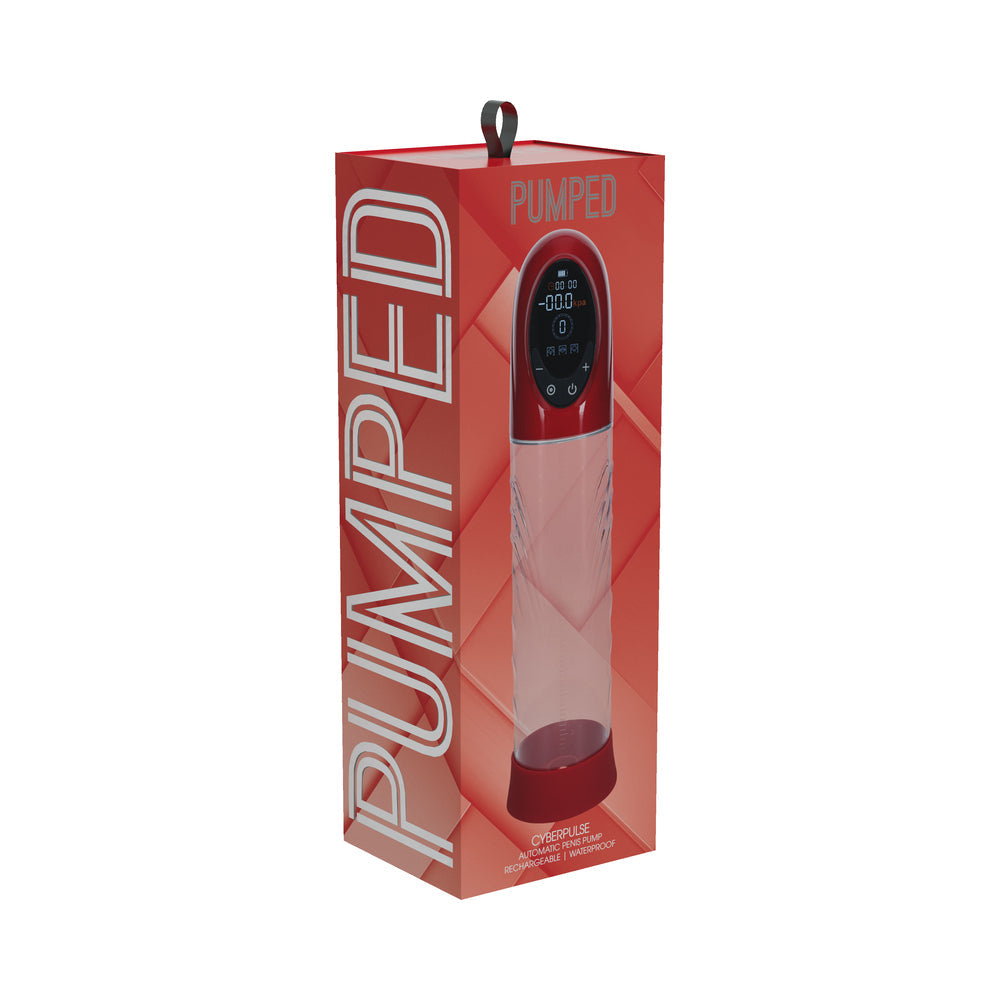 PUMPED CyberPulse Automatic Waterproof Metallic Red